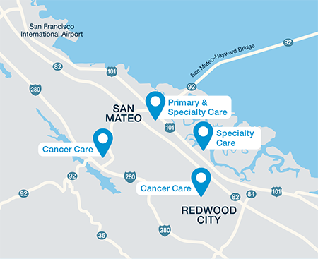 UCSF Health locations in San Mateo County